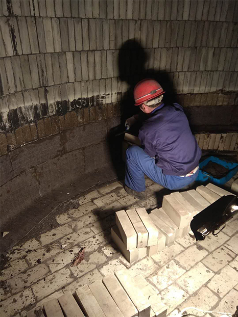 硫酸裝置干燥塔一吸塔底部漏酸處理 硫酸裝置干燥塔一吸塔底部漏酸處理